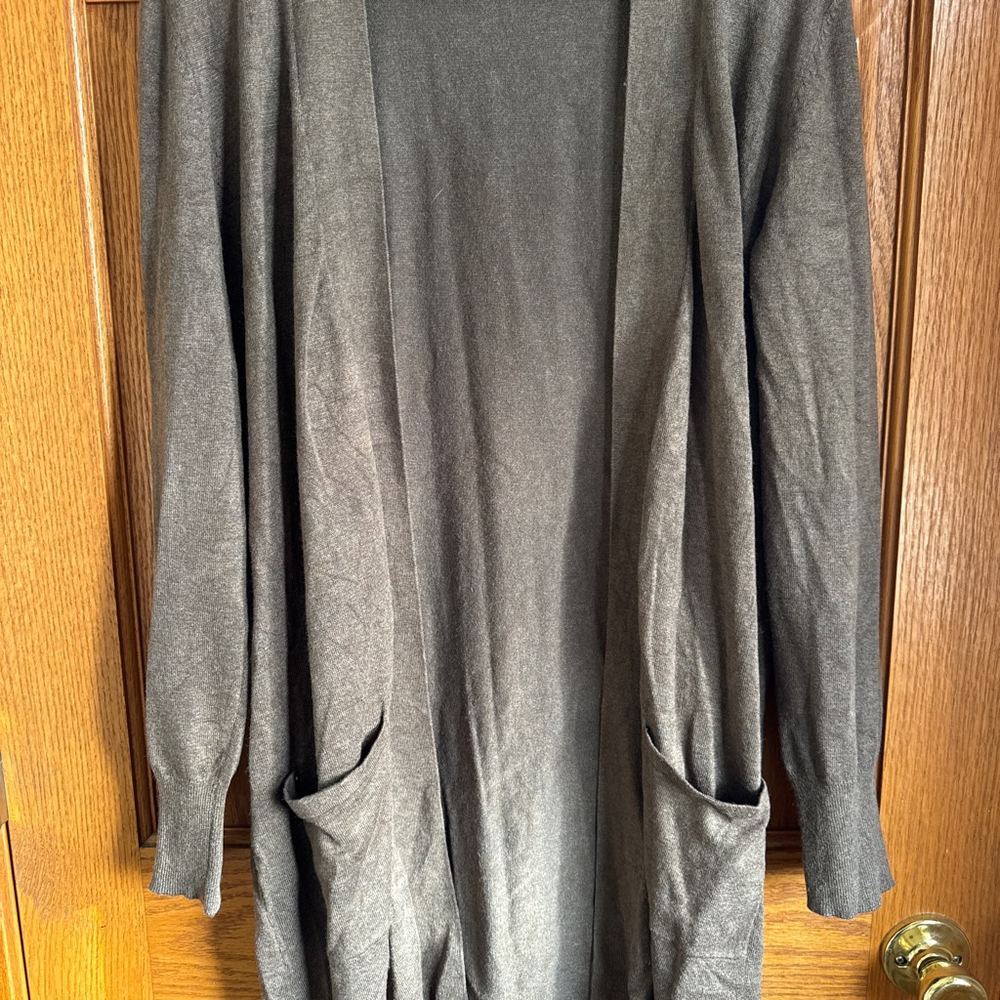 Women's Estelle Brown Long Sleeve Cardigan M